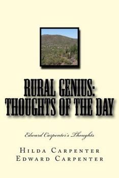 Paperback Rural Genius: Thoughts of the Day Book