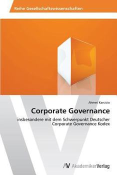 Paperback Corporate Governance [German] Book
