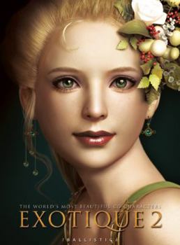 Paperback EXOTIQUE 2: The World's Most Beautiful CG Characters Book