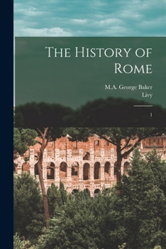 Paperback The History of Rome: 1 Book