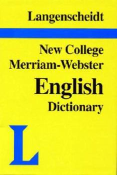 Hardcover New College Dictionary Book