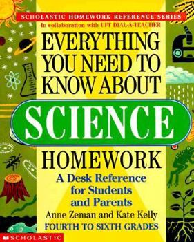 Paperback Everything You Need to Know about Science Homework Book