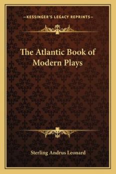 The Atlantic Book of Modern Plays