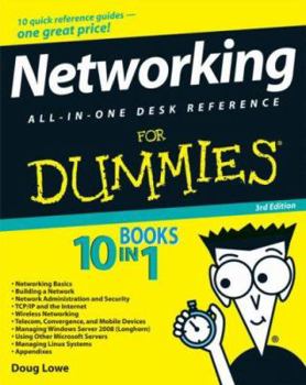 Paperback Networking All-in-One Desk Reference for Dummies Book