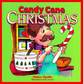 Hardcover Candy Cane Christmas Book
