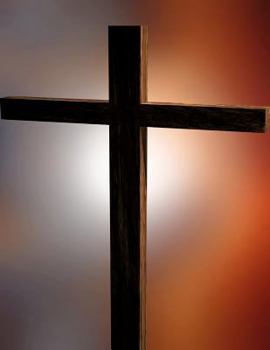 Paperback Cross Notebook: 8.5 X 11 202 College Ruled Pages Book