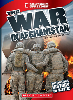 Hardcover The War in Afghanistan (Cornerstones of Freedom: Third Series) Book