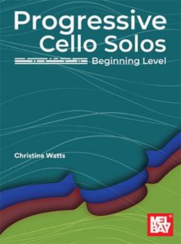 Paperback Progressive Cello Solos, Beginning Level Book