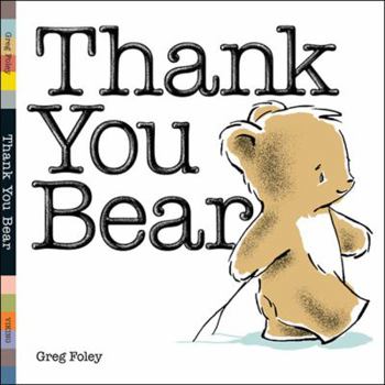 Hardcover Thank You Bear Book