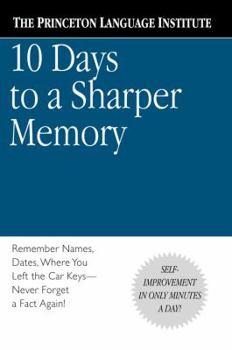 Paperback 10 Days to a Sharper Memory Book