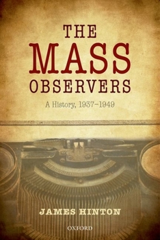 Hardcover Mass Observers C Book