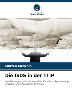 Paperback Die ISDS in der TTIP [German] Book