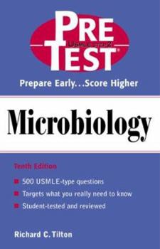 Paperback Microbiology: Pretest Self-Assessment and Review Book