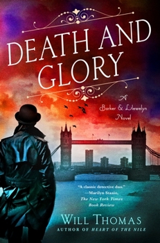 Hardcover Death and Glory: A Barker & Llewelyn Novel Book