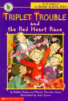 Triplet Trouble and the Red Heart Race (Triplet Trouble) - Book #3 of the Triplet Trouble