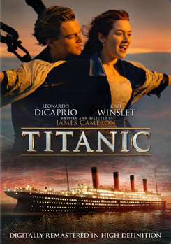 DVD Titanic Book