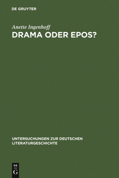 Hardcover Drama oder Epos? [German] Book