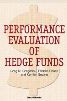 Paperback Performance Evaluation of Hedge Funds Book