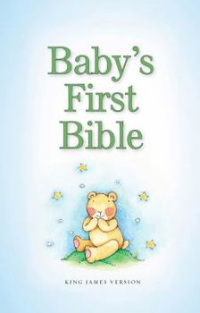 Hardcover KJV, Baby's First Bible, Hardcover, Blue Book