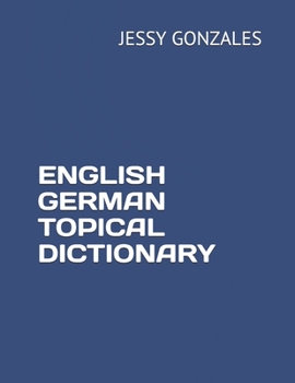 Paperback English German Topical Dictionary Book