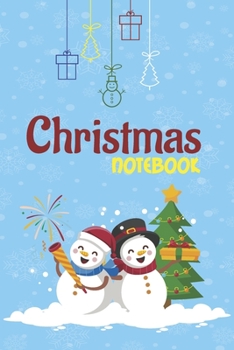 Paperback Christmas Notebook: Fun Holiday Journal For Christmas Lists, Notes & Plans Book