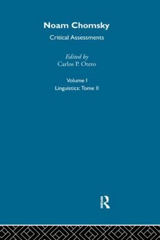 Hardcover Noam Chomsky: Critical assessments Book