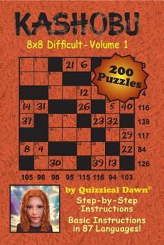 Paperback Kashobu 8x8 Difficult - Volume 1 Book
