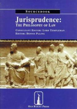 Paperback Jurisprudence: the Philosophy of Law: Sourcebook Book