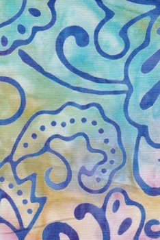 Paperback Hand-Painted Sari Quilt Composition Notebook - Small Blank Notebook (Softcover Journal / Diary / Sketchbook) Book