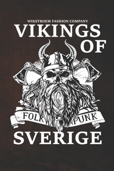 Wikstroem - Notes: Sweden Viking Viking's Sverige - Notebook 6x9 unlined