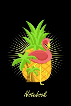 Paperback Notebook: 6x9 Flamingo - grid - squared paper - notebook - notes Book