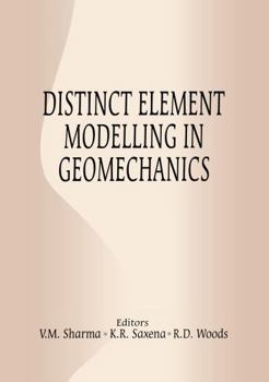 Hardcover Distinct Element Modelling in Geomechanics Book