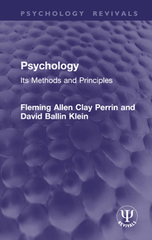 Hardcover Psychology: Its Methods and Principles Book