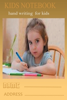 Paperback handwriting practice paper workbook primary composition notebook: Preschool writing Workbook for Pre K, Kindergarten and Kids Ages 3-5. Book