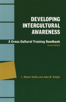 Paperback Developing Intercultural Awareness: A Cross-Cultural Training Handbook Book
