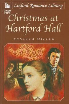 Paperback Christmas at Hartford Hall [Large Print] Book