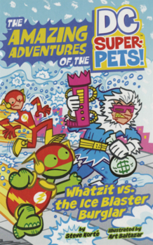 Library Binding Whatzit vs. the Ice Blaster Burglar Book