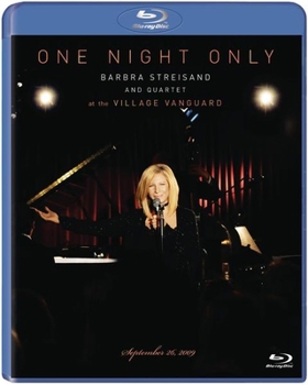 Blu-ray Barbra Streisand: One Night Only / Quartet at Village Vanguard Book