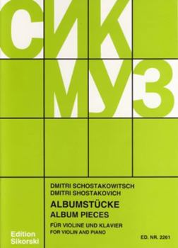 Paperback Album Pieces: Violin and Piano Book