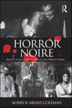 Paperback Horror Noire: Blacks in American Horror Films from the 1890s to Present Book