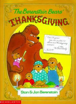Hardcover The Berenstain Bears' Thanksgiving Book