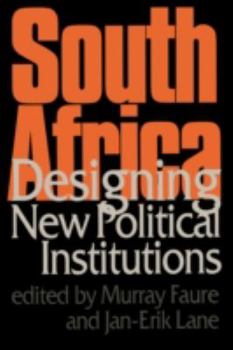 Paperback South Africa: Designing New Political Institutions Book