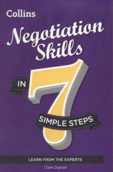 Paperback Negotiation Skills in 7 Simple Steps Book