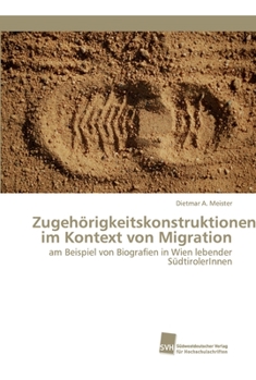 Paperback Zugehörigkeitskonstruktionen im Kontext von Migration [German] Book