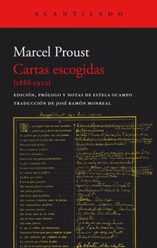 Paperback Cartas Escogidas (1888-1922) [Spanish] Book