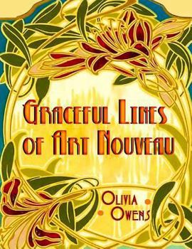 Paperback Graceful Lines of Art Nouveau Book