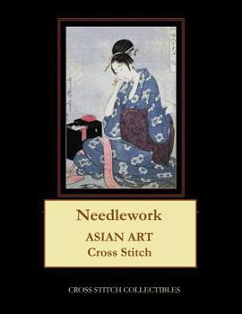 Paperback Needlework: Asian Art Cross Stitch Pattern [Large Print] Book