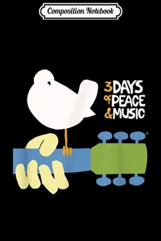 Paperback Composition Notebook: Woodstock 3 Days of Peace & Music - Not Fade Away Woodstock Journal/Notebook Blank Lined Ruled 6x9 100 Pages Book