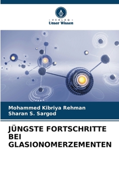 Paperback Jüngste Fortschritte Bei Glasionomerzementen [German] Book