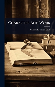 Hardcover Character And Work Book
